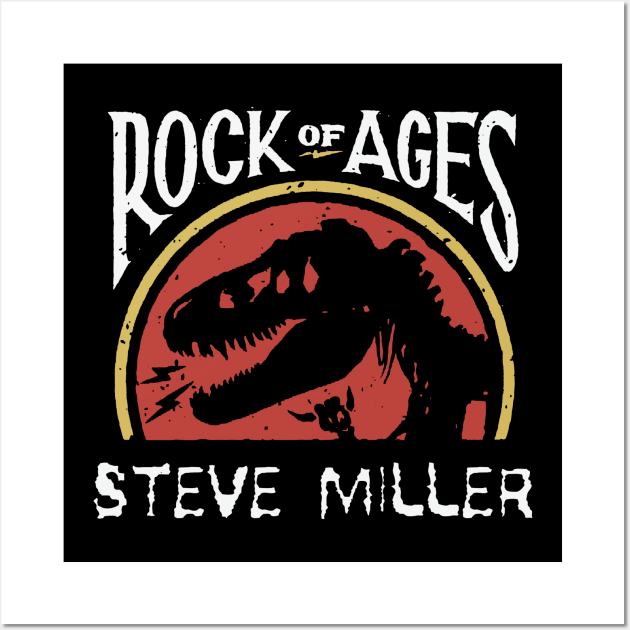 steve rock on ages Wall Art by matilda cloud